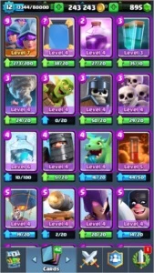 Conta Clash Royale Lvl 11 4300+ 150k Gold 1k Gem