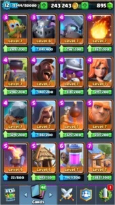 Conta Clash Royale Lvl 11 4300+ 150k Gold 1k Gem