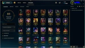conta lol gold - League of Legends