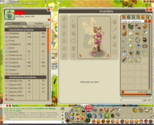 Eni - 199 - Scroll int/wis (SPIRITIA) - Dofus