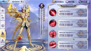 CONTA SAINT SEIYA AWAKENING - Milo Divino Full Skill