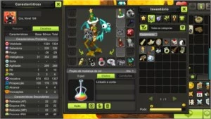 Conta dofus touch - Cra lvl 184 servidor PANDAWO