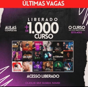 Pack Com +1.000 Cursos - Assinaturas e Premium