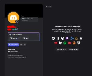 Conta discord com insígnia originalmente 2022