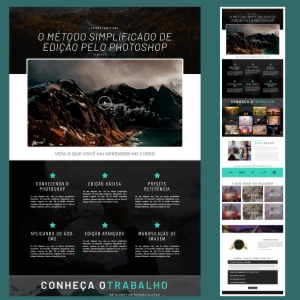 Template Fotografia - Wordpress + Bônus Secreto
