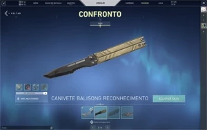 CONTA VALORANT PRATA 2 COM SKINS