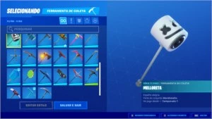 Conta no Fortnite 67 skins, passe season 3 e SV 99