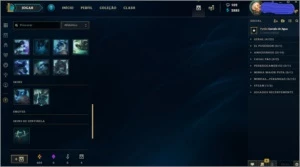 Conta no lol Ouro 1 com 190skins e todos os champs - League of Legends