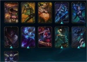 Conta do lol unranked 150+ skins com ultimates - League of Legends