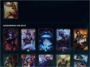 Conta do lol unranked 150+ skins com ultimates - League of Legends