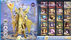 conta saint seiya awakening lvl 54 A1-Pegasus SSA