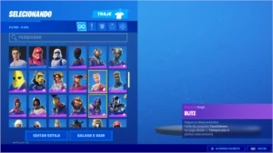 Conta Fortnite 150 Skins Passe 3 Até o Atual