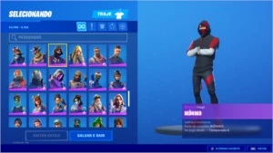 Conta Fortnite 150 Skins Passe 3 Até o Atual