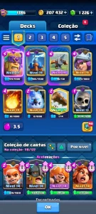 Conta Clash of Clans e Clash Royale
