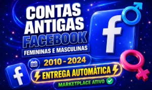 Contas Facebook Antigas Reais | Perfis | Bms | Brasil