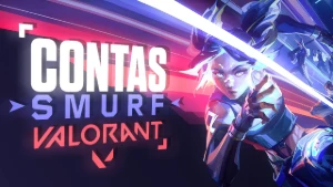 Conta Valorant Smurf | 20-50 Skins | Pronta P/ Ranqueada