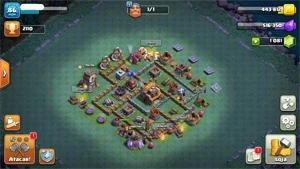 CONTA CV 9 SEMIFULL CLASH OF CLANS + TROCA DE NOME GRÁTIS