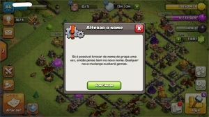 CONTA CV 9 SEMIFULL CLASH OF CLANS + TROCA DE NOME GRÁTIS
