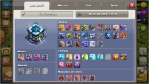 Conta de Clash of Clans