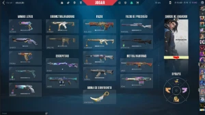 NÃO EXISTE CONTA DE VALORANT MELHOR! Conta rad com mt skins!