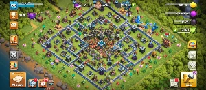 Conta CV13 de mais de 9 anos com obstáculos super raros - Clash of Clans