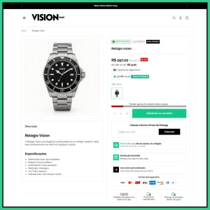 Tema Shopify Vision Nichado NOVO|2025 + Atualizações - Outros
