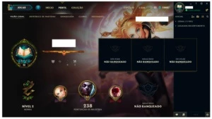 Conta de League Of Legends LOL