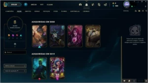 conta prata 2 70% de winrate - League of Legends LOL
