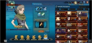 CONTA NO NARUTO ONLINE - Jogos (Mídia Digital)