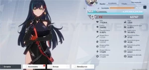 Conta Tower of Fantasy - LIN + VOLT COMP FC 63K