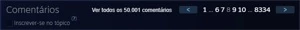 Comentários Steam