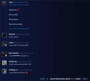 Comentários Steam