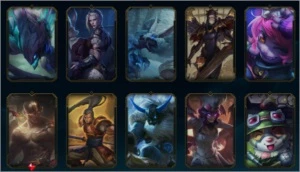 conta lol e valorant, muitas skins em ambos jogos - League of Legends