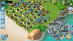 Clash of clans cv 10 bem upado + Clash royale + Boom beach
