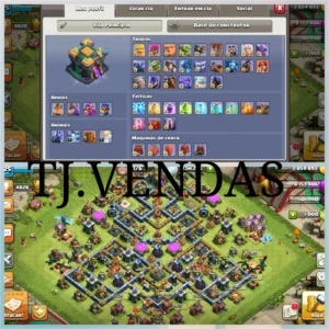 Centro de Vila  nivel 14 seme full - Clash of Clans