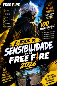 🎯 E-Book 100 Sensibilidades Para Free Fire 2026 🔥