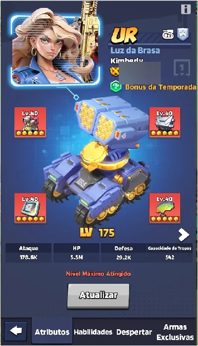 Last War HQ 35 | Tropas T11| Esquad 59.20M | Serv 1091 - Outros