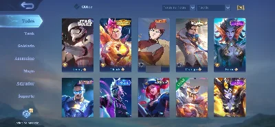 Conta Mlbb Top Claude | Claude Prime | Lunox Legend | Kimmy - Mobile Legends