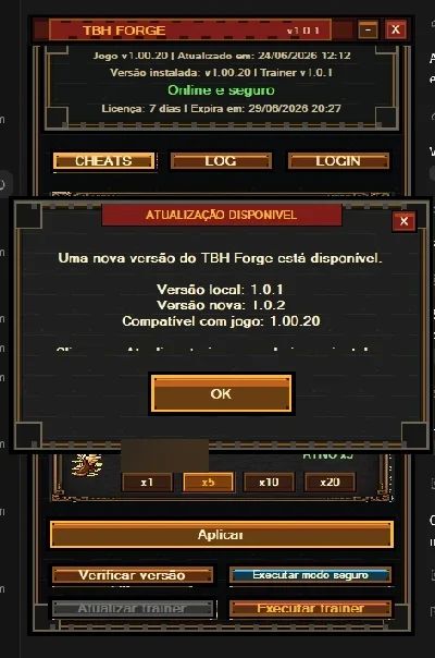TBH: FORGE Trainer atualizado (Acesso de 7 dias) - Task Bar Hero