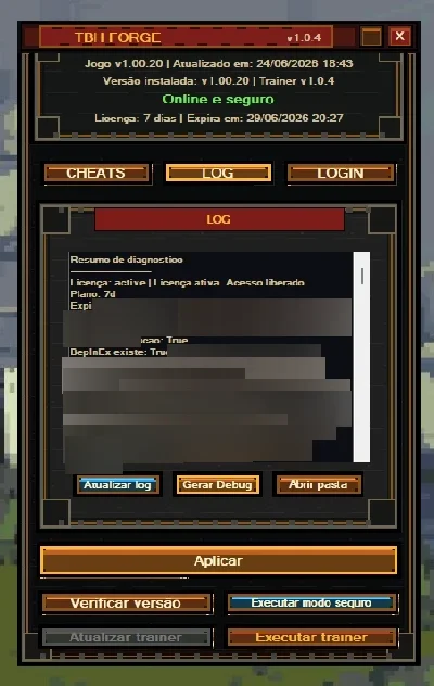 TBH: FORGE Trainer atualizado (Acesso de 7 dias) - Task Bar Hero