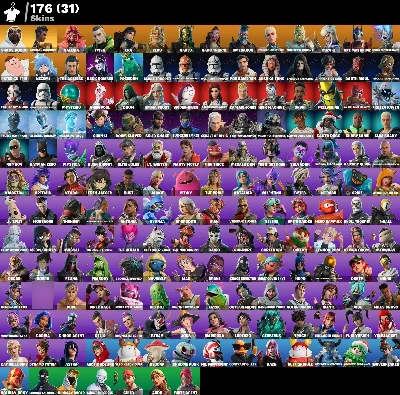 Conta Fortnite | 176 Skins | Chun-Li | Entrega automática!