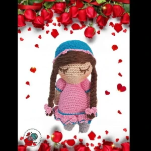 boneca camila sonhadora amigurumi (personalizados)