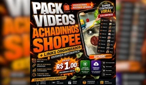 🔥Organizado | Pack Achadinhos Shopee - Outros