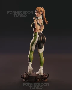 Sonya Blade 3D - Arquivo .Stl Para Impressão 3D - Others