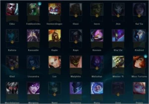 Conta LOL com Riven campeonato 2012+ 125 skins. - League of Legends