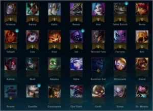 Conta LOL com Riven campeonato 2012+ 125 skins. - League of Legends