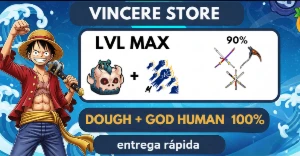 Blox Fruits - 🦖T rex no Inv + 👊Godhuman + Lvl Máximo