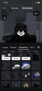 Conta com Korblox - Roblox