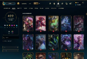 Conta Lol Com 422 Skins,Todos Os Bonecos,94K De Essencias - League of Legends