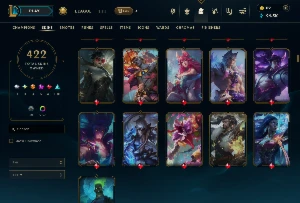 Conta Lol Com 422 Skins,Todos Os Bonecos,94K De Essencias - League of Legends